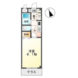 ちはら台駅 徒歩3分 1階の物件間取画像